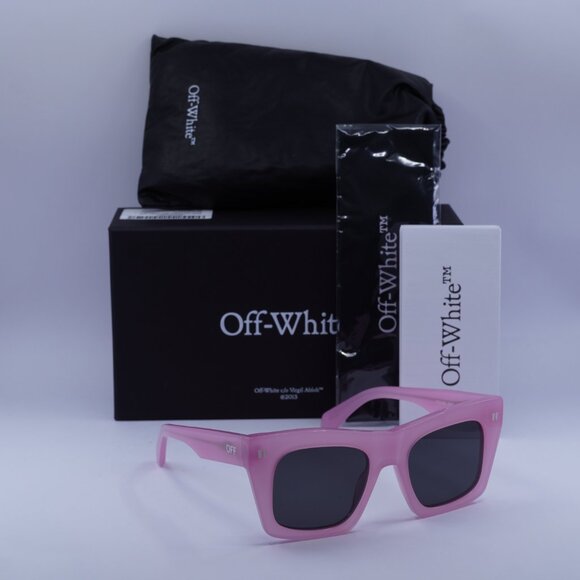 Off-White OERI13Y SELMA 3007 Square Sunglasses – Pink/Grey main image 7